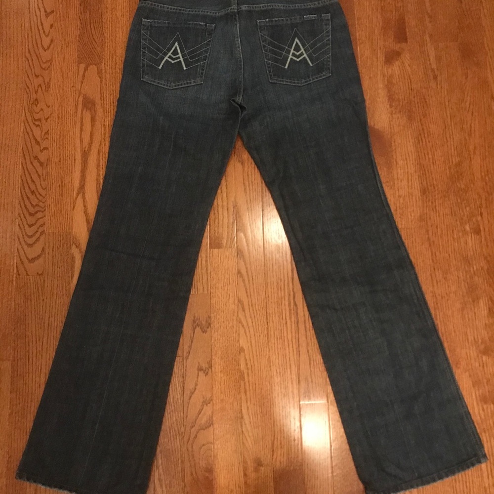 7 for all man kind “A” pkt bootcut jeans